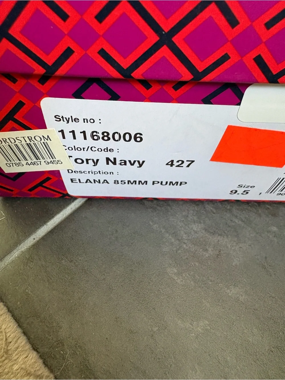 NWT Tory Burch Classic Pointed-Toe Suede Pumps in Navy Blue